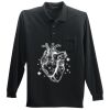 Long Sleeve Silk Touch Polo with Pocket Thumbnail
